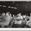 Health and sanitation committee meeting. FSA (Farm Security Administration) camp, Robstown, Texas