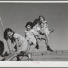 Nursery school playground. Robstown camp, Texas