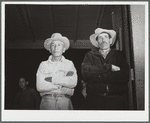 Saturday night dance.Community center. FSA (Farm Security Administration) camp, Robstown, Texas