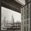 Brooklyn Bridge, Water and Dock Streets, looking Southwest