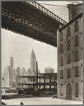 Brooklyn Bridge, Water and Dock Streets, looking Southwest