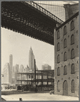 Brooklyn Bridge, Water and Dock Streets, looking Southwest