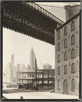 Brooklyn Bridge, Water and Dock Streets, looking southwest