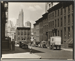 Willow and Poplar Street, Looking East, sic, view is actually looking toward Manhattan