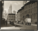 Willow and Poplar Street, Looking East, sic, view is actually looking toward Manhattan
