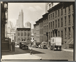 Willow and Poplar Street, Looking East, sic, view is actually looking toward Manhattan