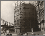 Gas Tank and Queensboro Bridge, East 62nd Street & York Avenue