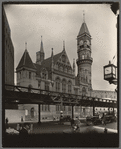 Jefferson Market Court, Southwest corner of Sixth Avenue and West 10th Street, looking north from southwest corner of Sixth Avenue and West 9th Street