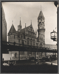 Jefferson Market Court, Southwest corner of Sixth Avenue and West 10th Street, looking north from southwest corner of Sixth Avenue and West 9th Street