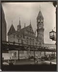 Jefferson Market Court, Southwest corner of Sixth Avenue and West 10th Street, looking north from southwest corner of Sixth Avenue and West 9th Street