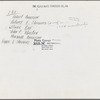 Publicity photograph of the Playwrights Producing Company membership: Robert Anderson, Robert E. Sherwood, Elmer Rice, John F. Wharton, Maxwell Anderson and Roger L. Stevens