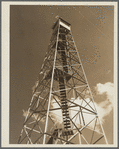 Tower used for detecting forest fires on resettlement project. Withlacoochee Land Use Project, Florida