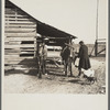 Tenant farmer unhitching team. Walker County, Alabama