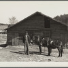 Joe Handley at his barn. Walker County, Alabama