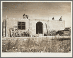 Construction of community center at Bankhead Farms, Alabama