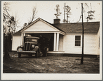 The Kelley family's furniture being moved into a new home at Bankhead Farms, Alabama