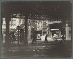 El Second and Third Avenue lines, Bowery and Deyer St.
