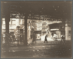 El Second and Third Avenue lines, Bowery and Deyer St.
