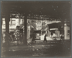 El Second and Third Avenue lines, Bowery and Deyer St.