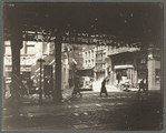 El Second and Third Avenue lines, Bowery and Deyer St.