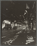 El, Second and Third Avenue lines, Bowery taken from Division St.