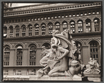 Custom House statue: in rear of N.Y. Produce Exchange Building., 2 Broadway