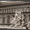 Custom House statue: in rear of N.Y. Produce Exchange Building., 2 Broadway