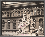 Custom House statue: in rear of N.Y. Produce Exchange Building., 2 Broadway