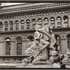 Custom House statue: in rear of N.Y. Produce Exchange Building., 2 Broadway