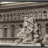 Custom House statue: in rear of N.Y. Produce Exchange Building., 2 Broadway