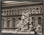 Custom House statue: in rear of N.Y. Produce Exchange Building., 2 Broadway