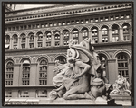 Custom House statue: in rear of N.Y. Produce Exchange Building., 2 Broadway
