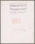 Manhattan Bridge, From Bowery and Canal Street, Manhattan to Warren and Bridge Street, Brooklyn