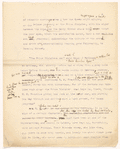 [Mrs. Dalloway] The Prime Minister. Typescript with the author's ms. corrections. Corresponds to her ms. of this story in notebook Jacob's room, Part III, p. 133-167