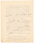 [Mrs. Dalloway] The Prime Minister. Typescript with the author's ms. corrections. Corresponds to her ms. of this story in notebook Jacob's room, Part III, p. 133-167