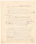 [Mrs. Dalloway] The Prime Minister. Typescript with the author's ms. corrections. Corresponds to her ms. of this story in notebook Jacob's room, Part III, p. 133-167