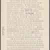 [Orlando] Typewritten, fragmentary copy of exact manuscript transcription. One omission inscribed "illegible" in an unidentified hand