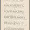 [Orlando] Typewritten, fragmentary copy of exact manuscript transcription. One omission inscribed "illegible" in an unidentified hand