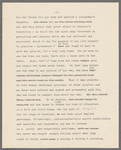 [Orlando] Typewritten, fragmentary copy of exact manuscript transcription. One omission inscribed "illegible" in an unidentified hand
