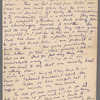 Holograph letter to Vanessa Bell, May 22, 1917 