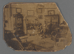 View of Cornelius J. Jones possibly taken at home in his office