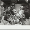 Graham Brown, Roxie Roker, Grenna Whitaker, Douglas Turner Ward, Frances Foster and Les Roberts in the stage production The River Niger