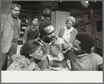 Graham Brown, Roxie Roker, Grenna Whitaker, Douglas Turner Ward, Frances Foster and Les Roberts in the stage production The River Niger