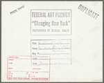 Advertisements: 1937, East Houston Street and Second Avenue