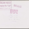 Ferry, West 23rd Street