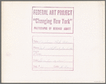 Firehouse, Park Avenue and East 135th Street