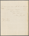 Hamilton, Mary. 2 ALS to Fanny Burney d'Arblay