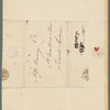 Hamilton, Mary. 2 ALS to Fanny Burney d'Arblay