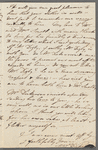 Dickenson, Mary. 2 ALS to Fanny Burney d'Arblay