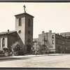 St. Luke's Chapel and Old Houses, Hudson, corner of Grove